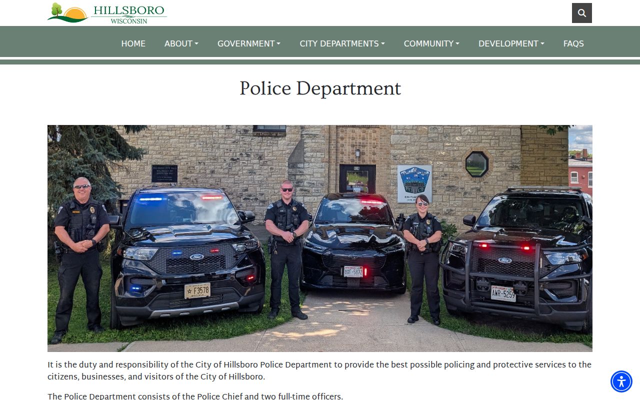 Hillsboro court docket citation and police contact context